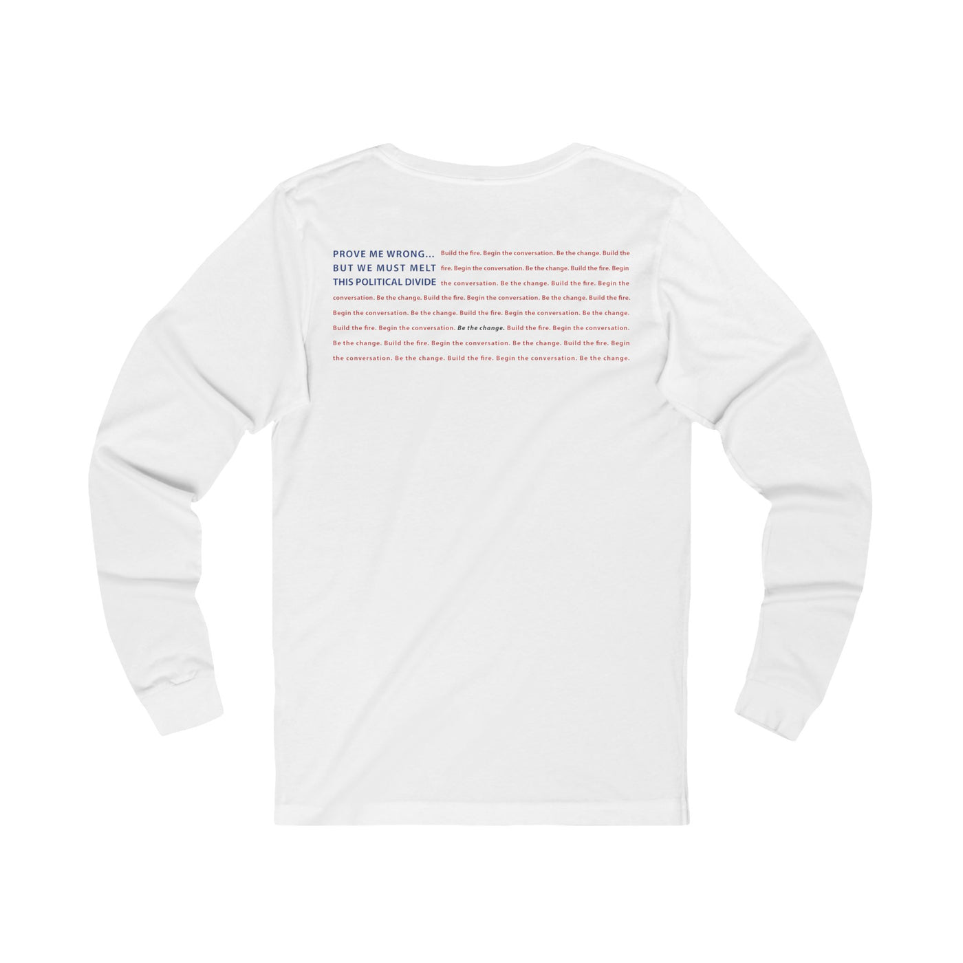 Freedom Unisex Long Sleeve Tee | Inspirational Quote Shirt | Casual Wear, Gift for Friends, Motivational Apparel, Everyday Comfort