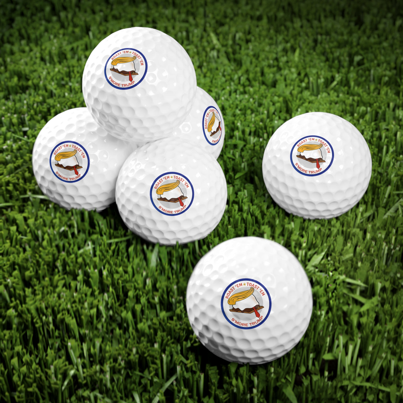 S'more Trump Golf Balls, 6pcs