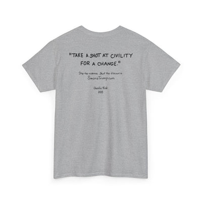 Charlie Kirk: Take a shot at Civility