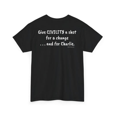 d. Charlie Kirk: Give Civility a shot